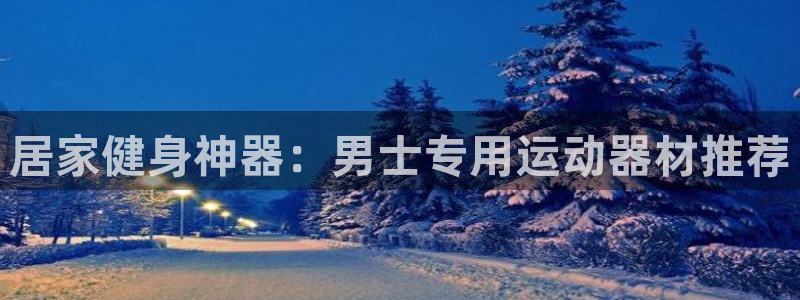 意昂3新能源：居家健身神器：男士专用运动器材推荐