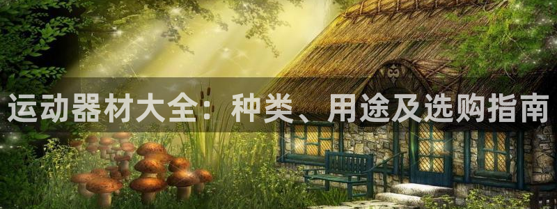 意昂体育3平台注册流程视频：运动器材大全：种类、用途
