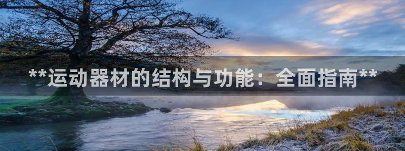 意昂3集团E.ON：**运动器材的结构与功能：全面指