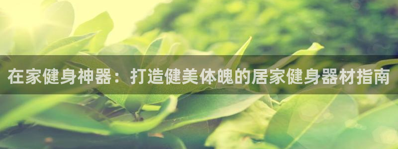 意昂体育3招商电话号码是多少啊：在家健身神器：打造健