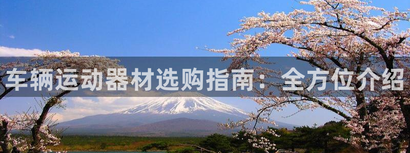 注册意昂3：车辆运动器材选购指南：全方位介绍