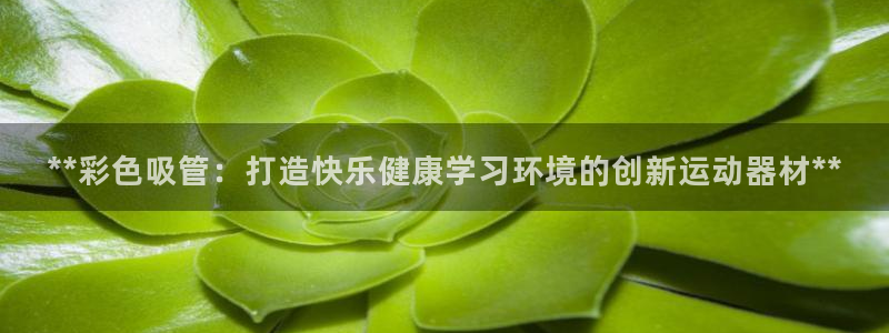 意昂体育3平台：**彩色吸管：打造快乐健康学习环境的